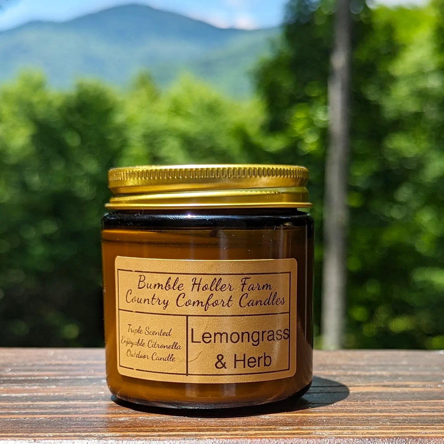 Lemongrass & Herb Citronella Soy Candle